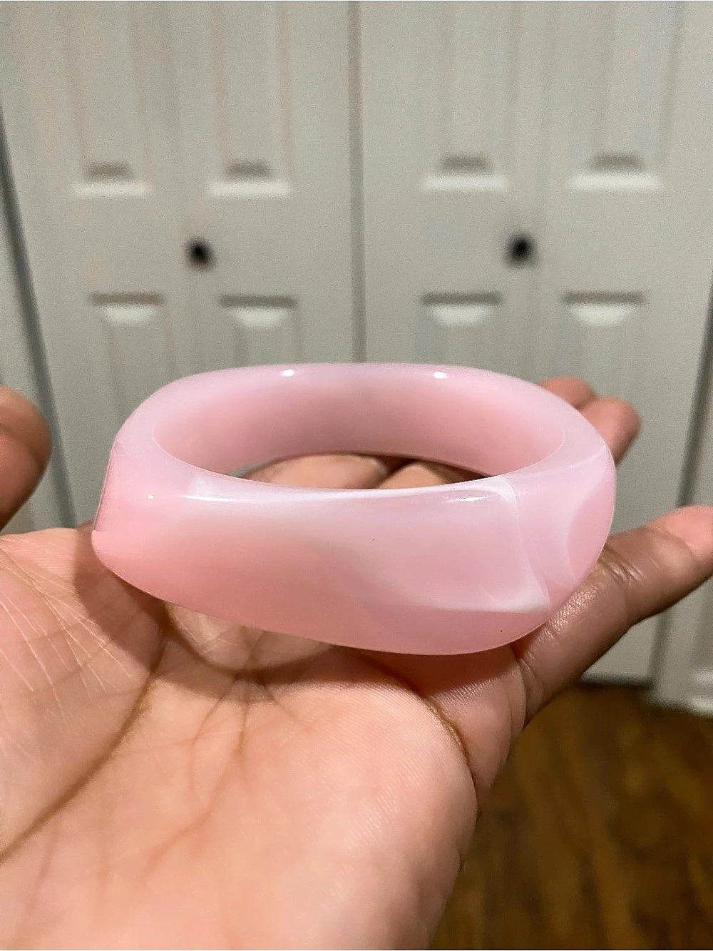 Pink Bangle Bracelet